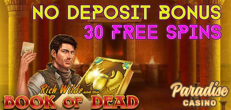 paradise casino 30 free spins no deposit